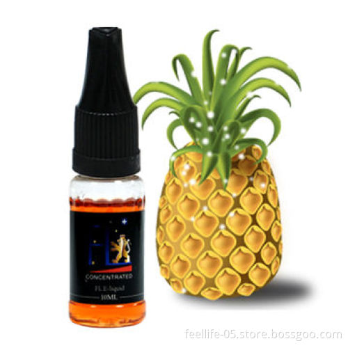 High quality e-liquid with child-proof bottles